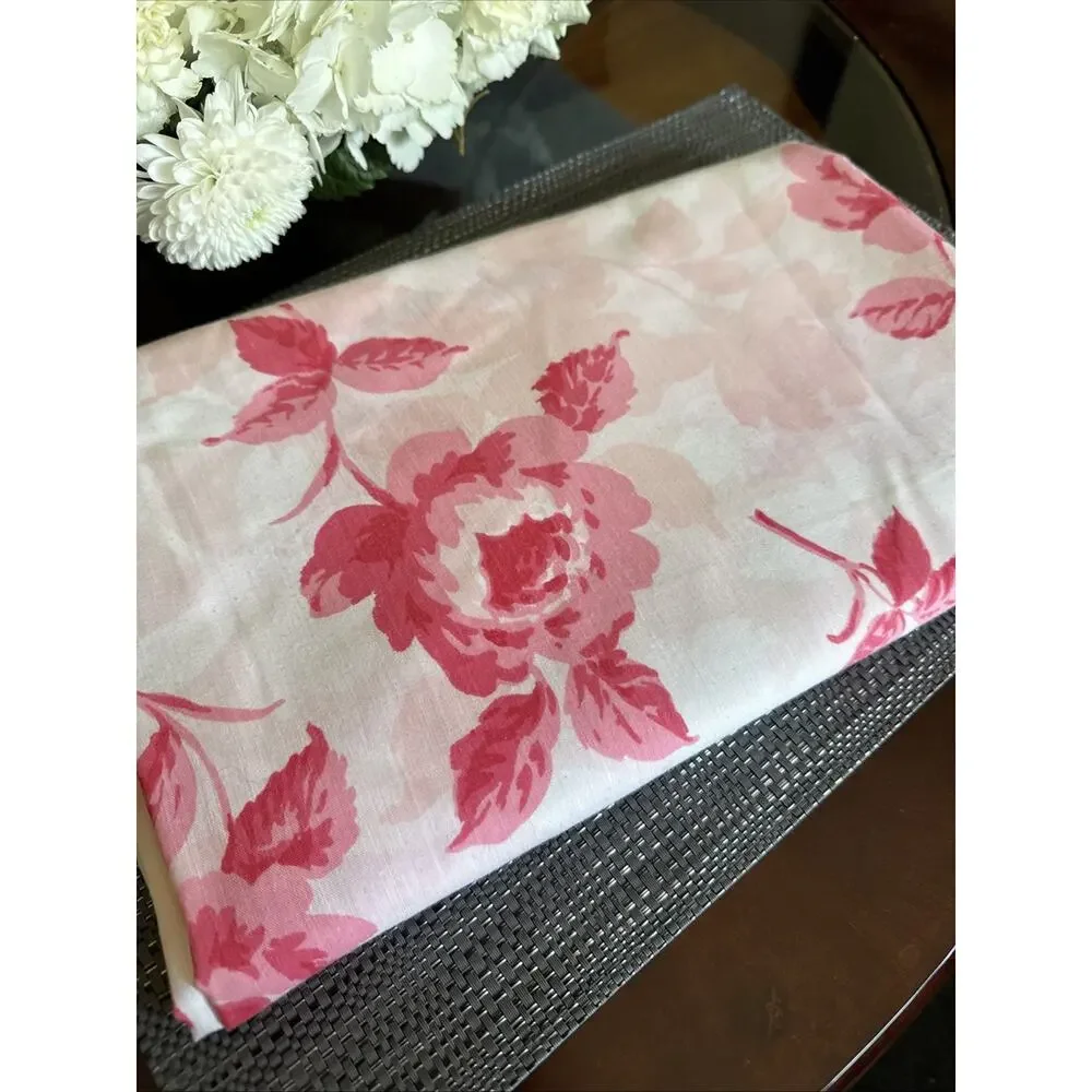 VTG Thomaston New Era Pink And White Flower/ Double Flat & Fitted Set